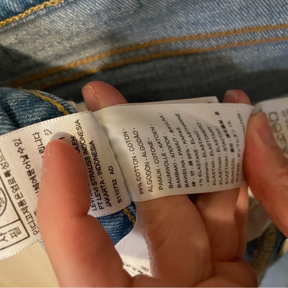 Women’s Levi’s 501 Skinny Jeans - Picture 5 of 9